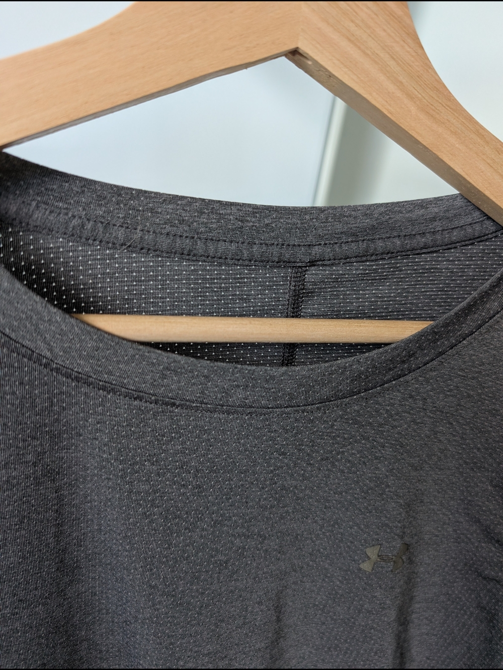 Under Armour Men’s Long Sleeve Compression Shirt - Charcoal - Picture 2 of 2
